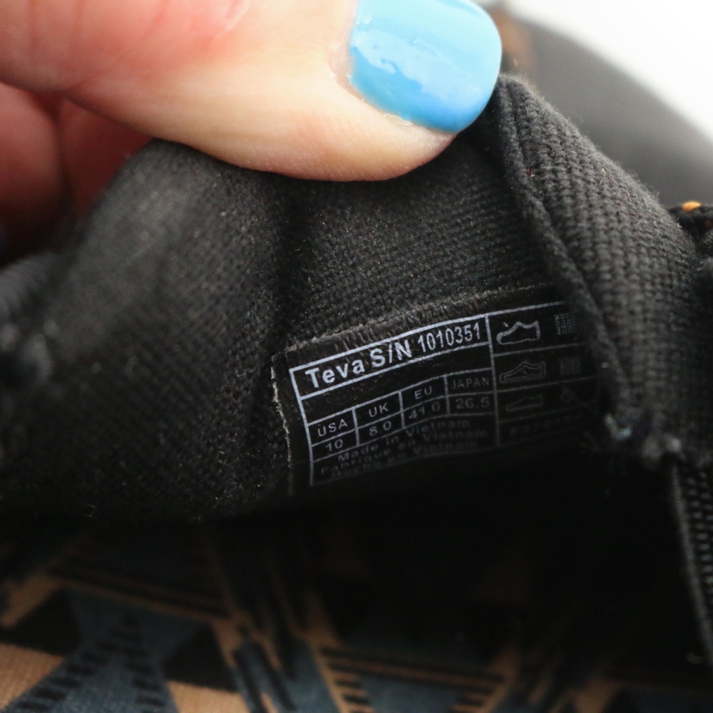Teva Willow Slip-On Sneaker Black Boat Shoe ⛵️ - Picture 7 of 7
